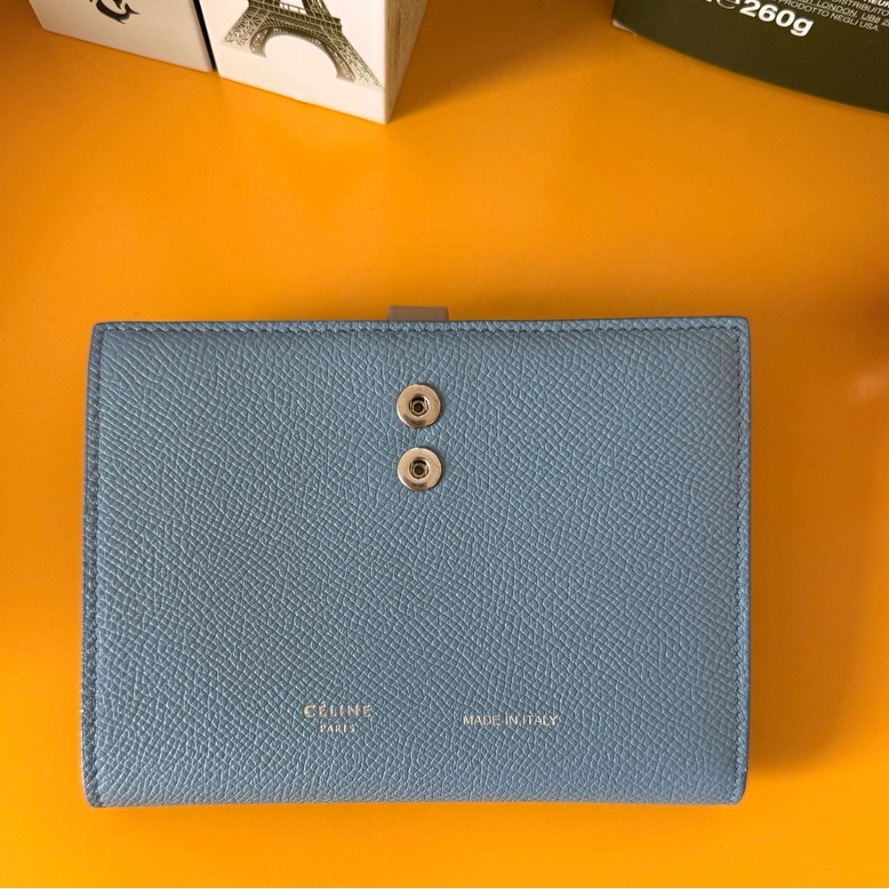 Celine strap wallet